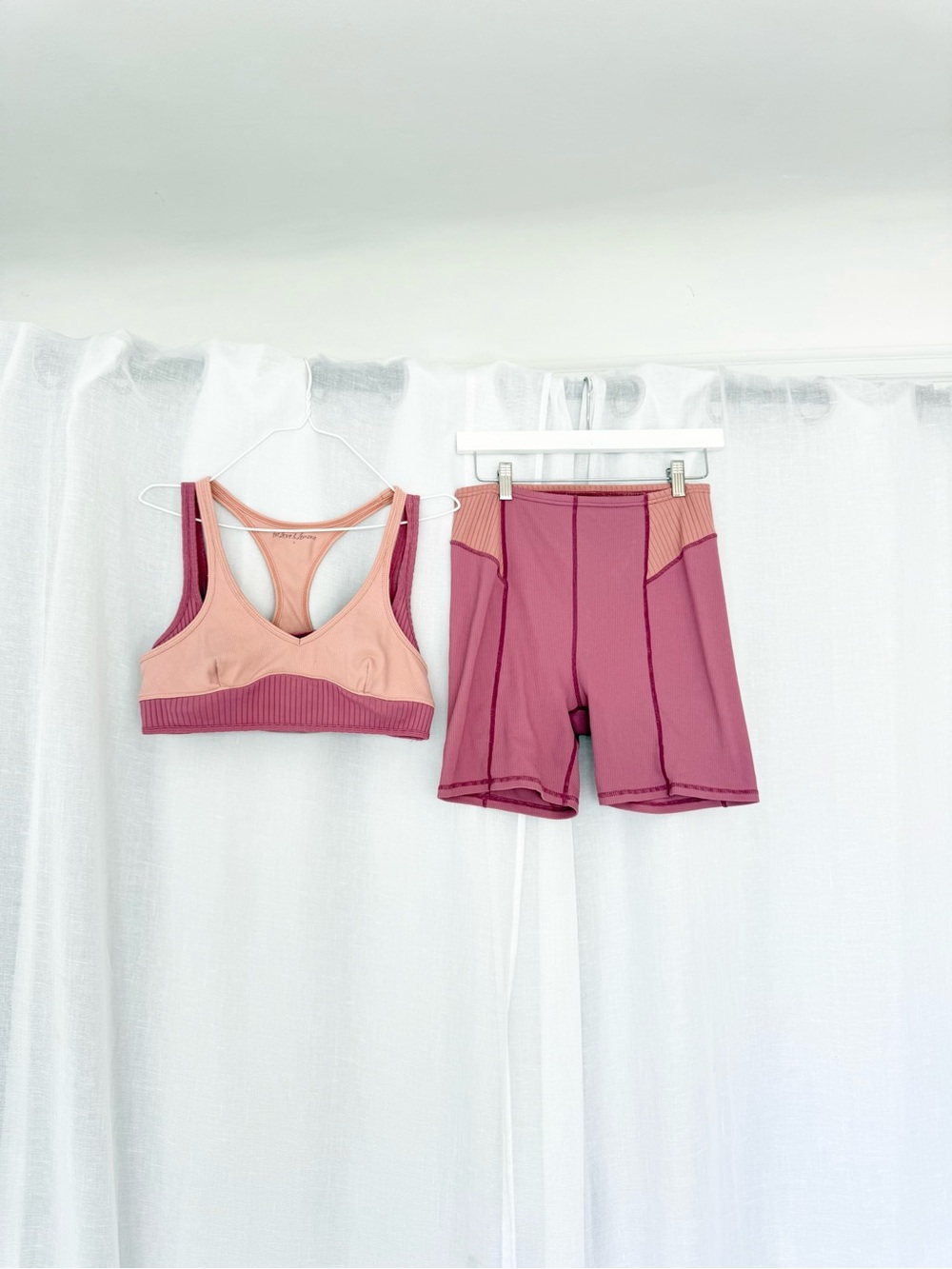 balletcore contrast activewear set ✧
